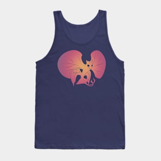 Faerie dragon orchid silhouette Tank Top